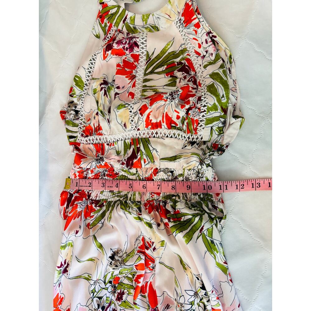 Abel The Label Vienna Floral Maxi Dress, Small, Halter - Picture 11 of 13